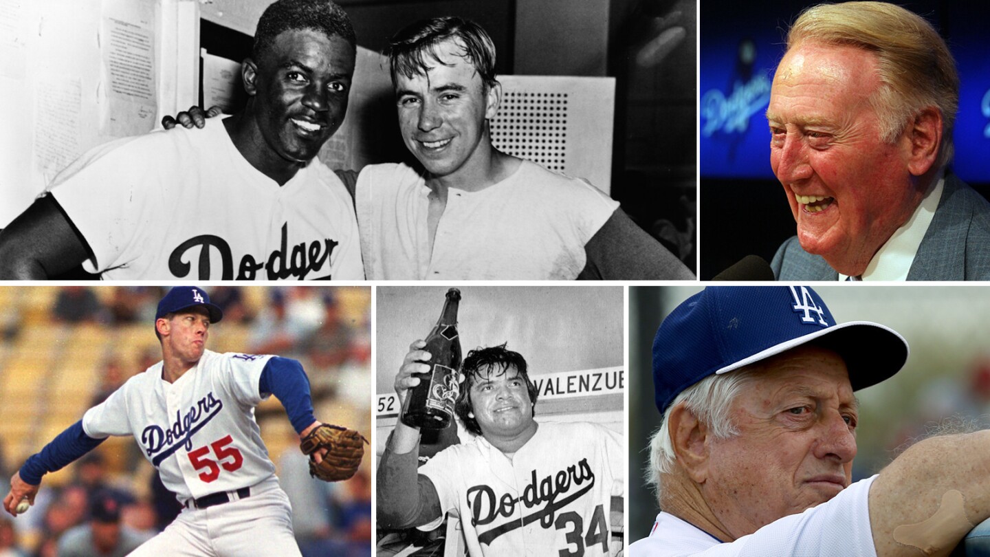 The 20 greatest Dodgers of all time  Los Angeles Times
