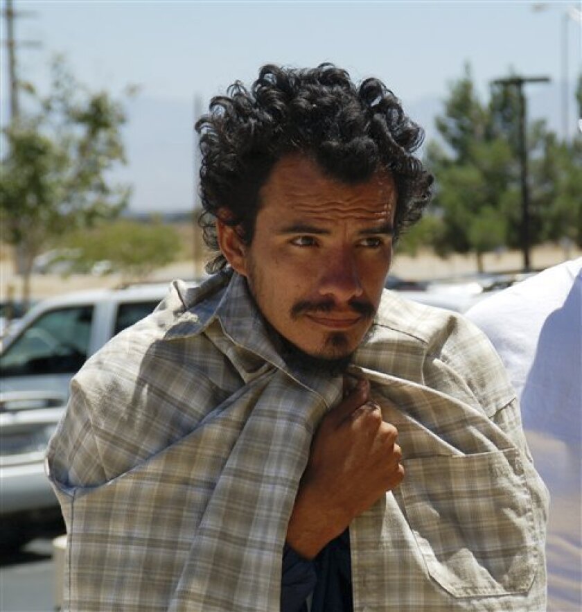 This undated photo released by the ACLU shows Pedro Guzman. Guzman has been an American citizen all his life. Yet in 2007, the 31-year-old Los Angeles native _ in jail for a misdemeanor, mentally ill and never able to read or write _ signed a waiver agreeing to leave the country without a hearing and was deported to Mexico as an illegal immigrant. (AP Photo/ACLU)