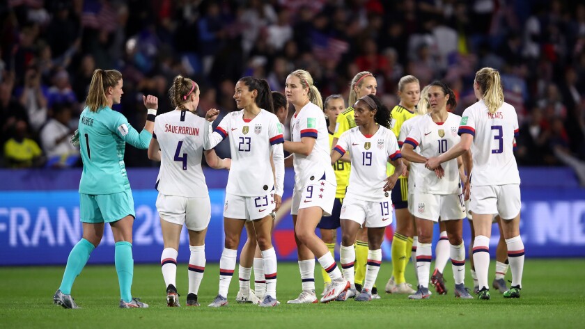 Women S World Cup U S Isn T Underestimating Spain S Rise In Soccer Los Angeles Times