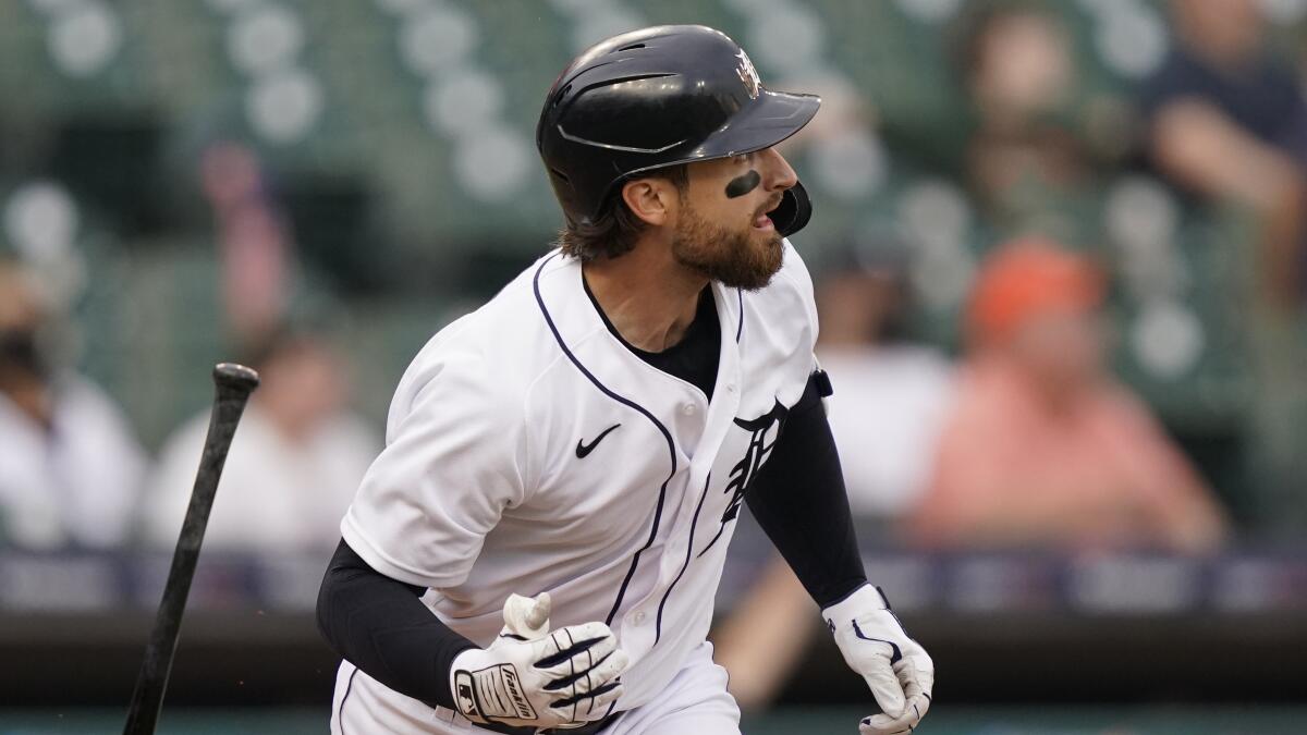 Eric Haase homers in 1st and helps Tigers beat Mariners 5-3 - The San Diego  Union-Tribune