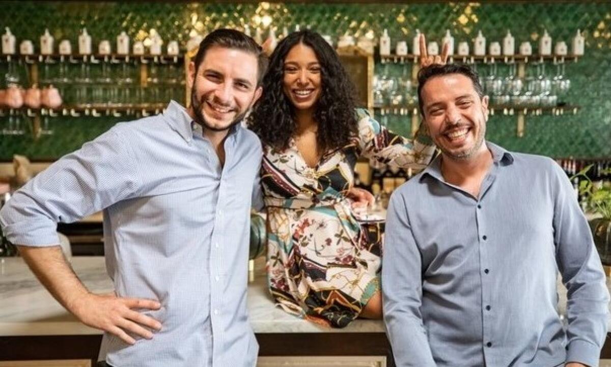 Niccolò Angius, Cesarina Mezzoni and Giuseppe Capasso plan to open Elvira restaurant in Ocean Beach.