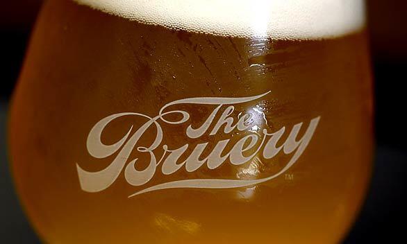 A glass of Hottenroth Berliner Weisse, a sour beer, at the Bruery in Placentia. Sour beers -- imported, domestic or made by local craft breweries like the Bruery -- are increasingly available.