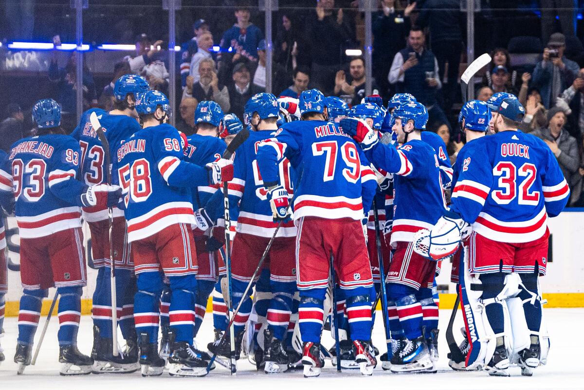 New York Rangers have lost their way after impressive start to the season