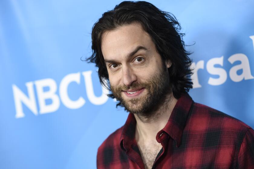 Chris D'Elia arrives at the NBC Universal Summer Press Day at The Langham Huntington Hotel on Thursday, April 2, 2015, in Pasadena, Calif. (Photo by Chris Pizzello/Invision/AP)