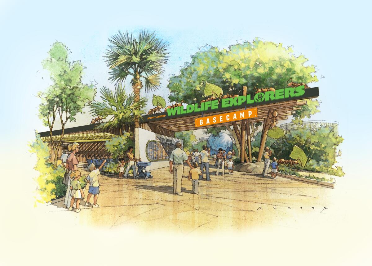 La apertura de esta nueva área del San Diego Zoo está pautada para febrero de 2022.