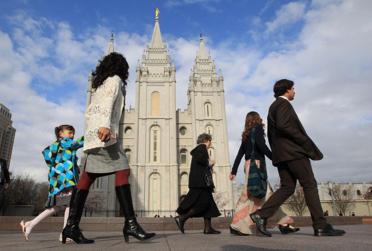 The Mormon Church reserves the priesthood and highest leadership positions for men but has made changes in recent years to involve women.