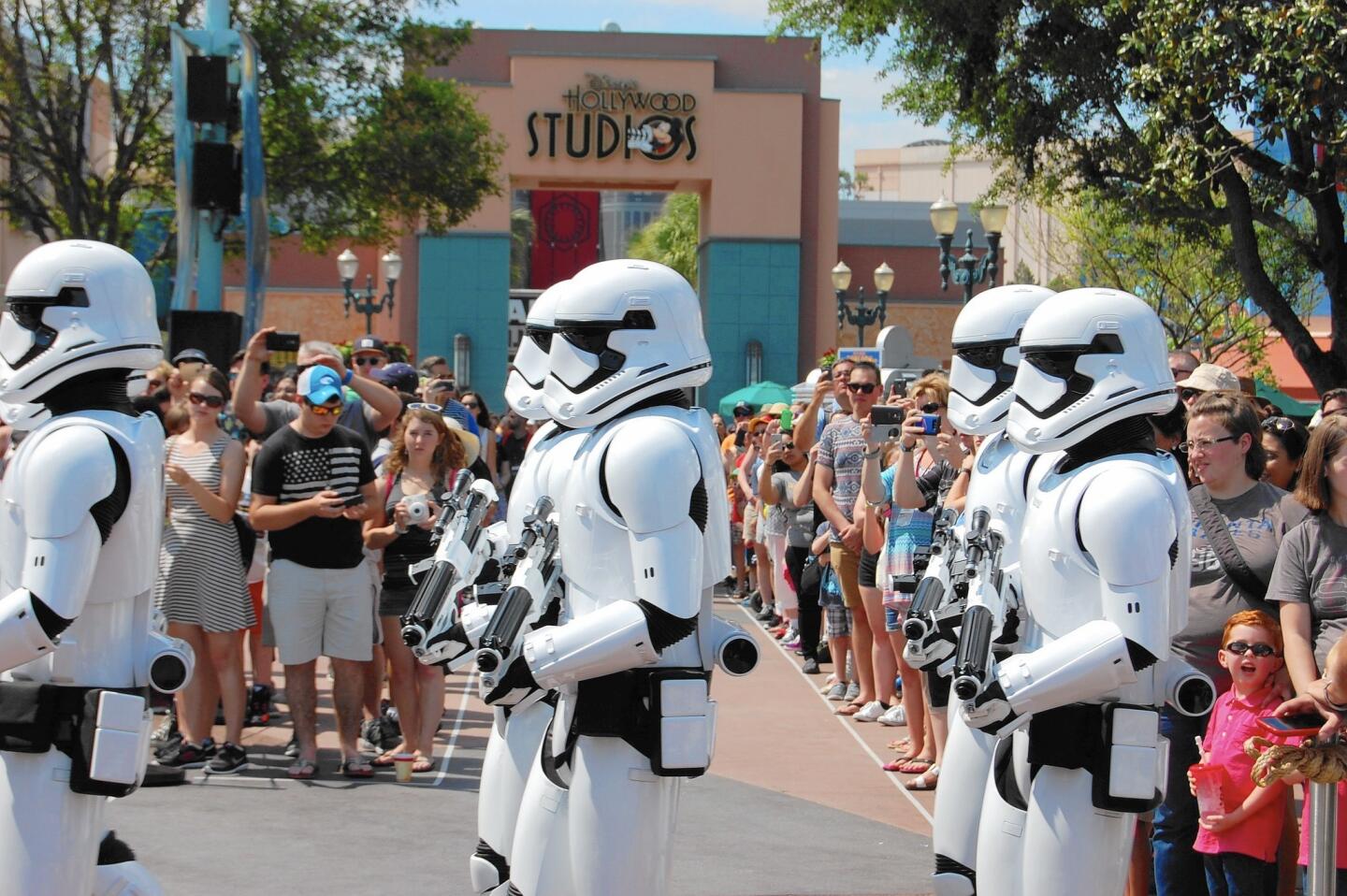 Stormtroopers march