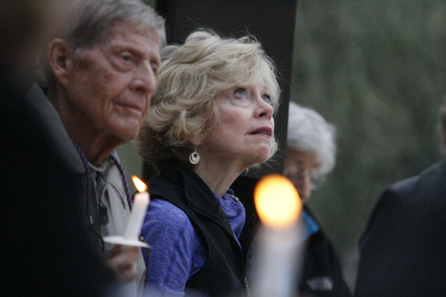 St. George's Episcopal candlelight vigil for Newton, Ct. shooting