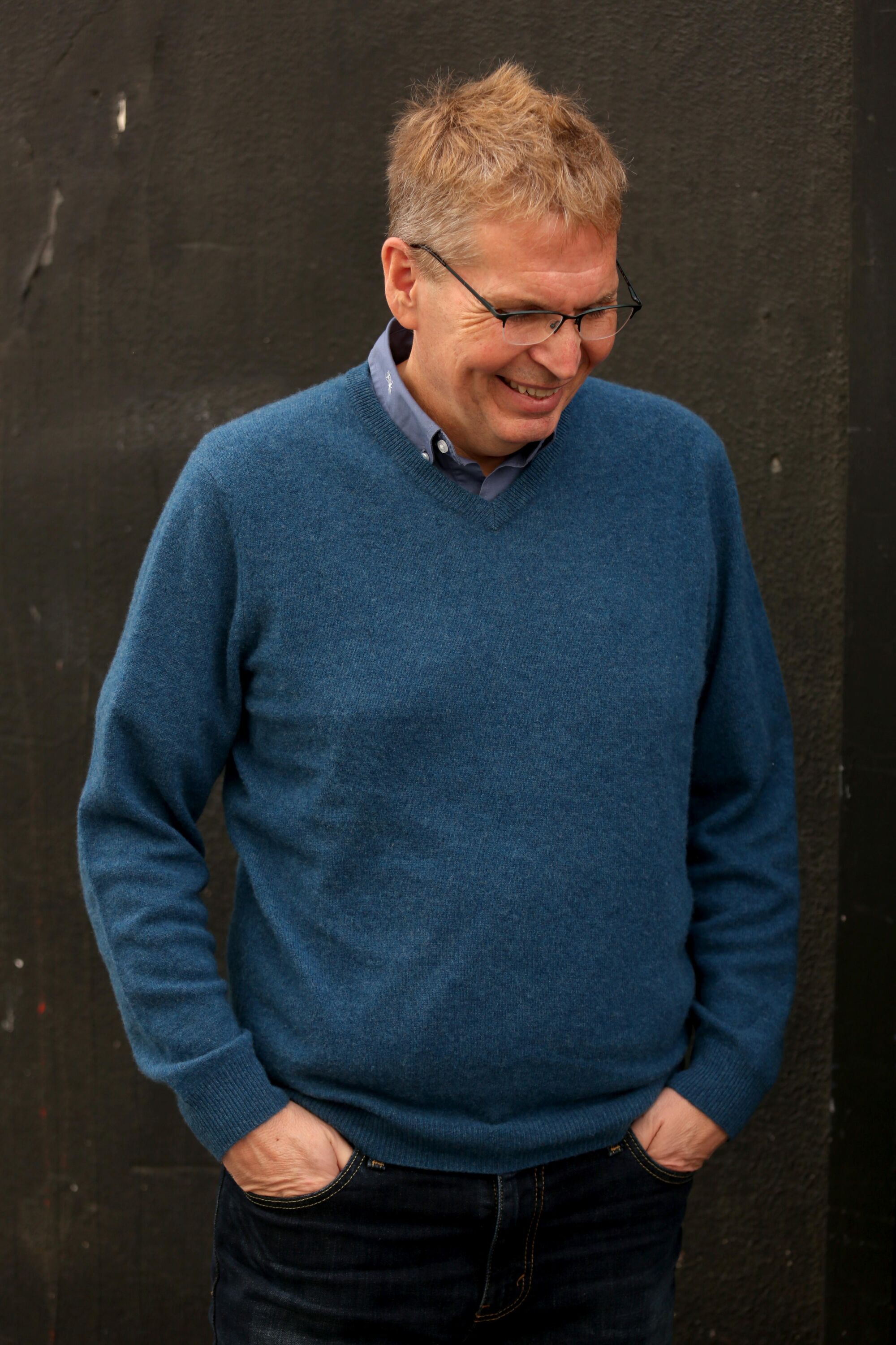 Clark Williams stands with his hands in his pockets.