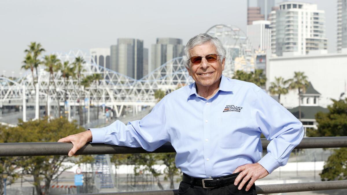 Jim Michaelian, CEO of the Grand Prix Assn. of Long Beach, which runs the annual Acura Grand Prix of Long Beach, an IndyCar Series race on city's seaside streets.