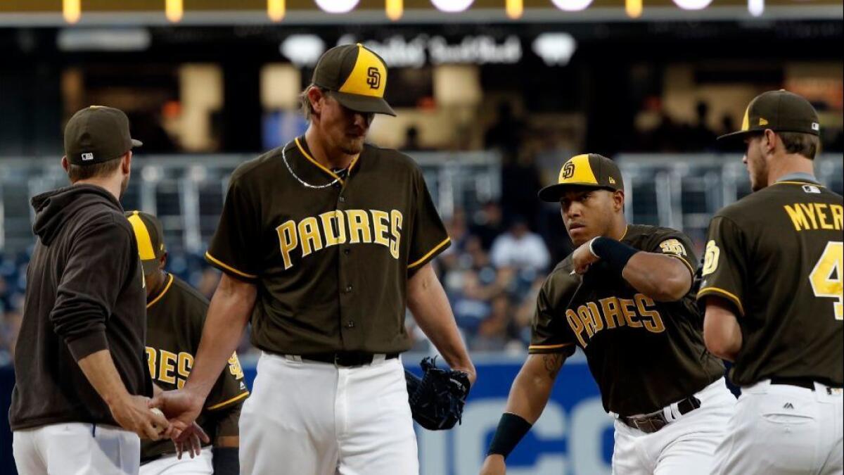 The Padres are hitting rock bottom, and that's a good thing - Los Angeles  Times