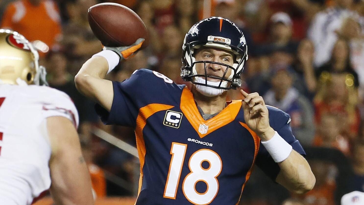 Super Bowl XLVIII -- Peyton Manning says 'embarrassing' is an