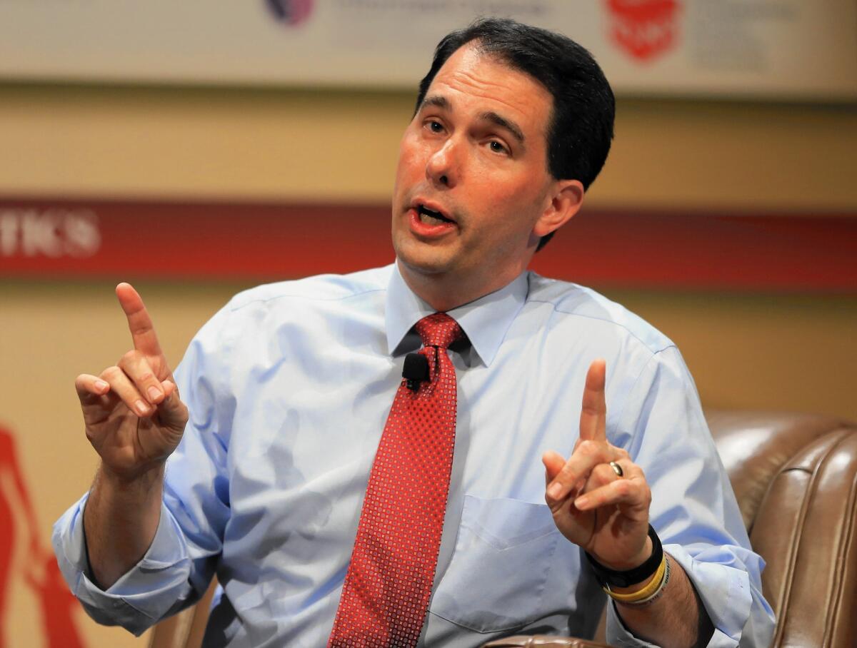 Since Scott Walker became governor of Wisconsin in 2011, the share of public workers who belong to a union has dropped from nearly half to less than one-third, one analysis found.