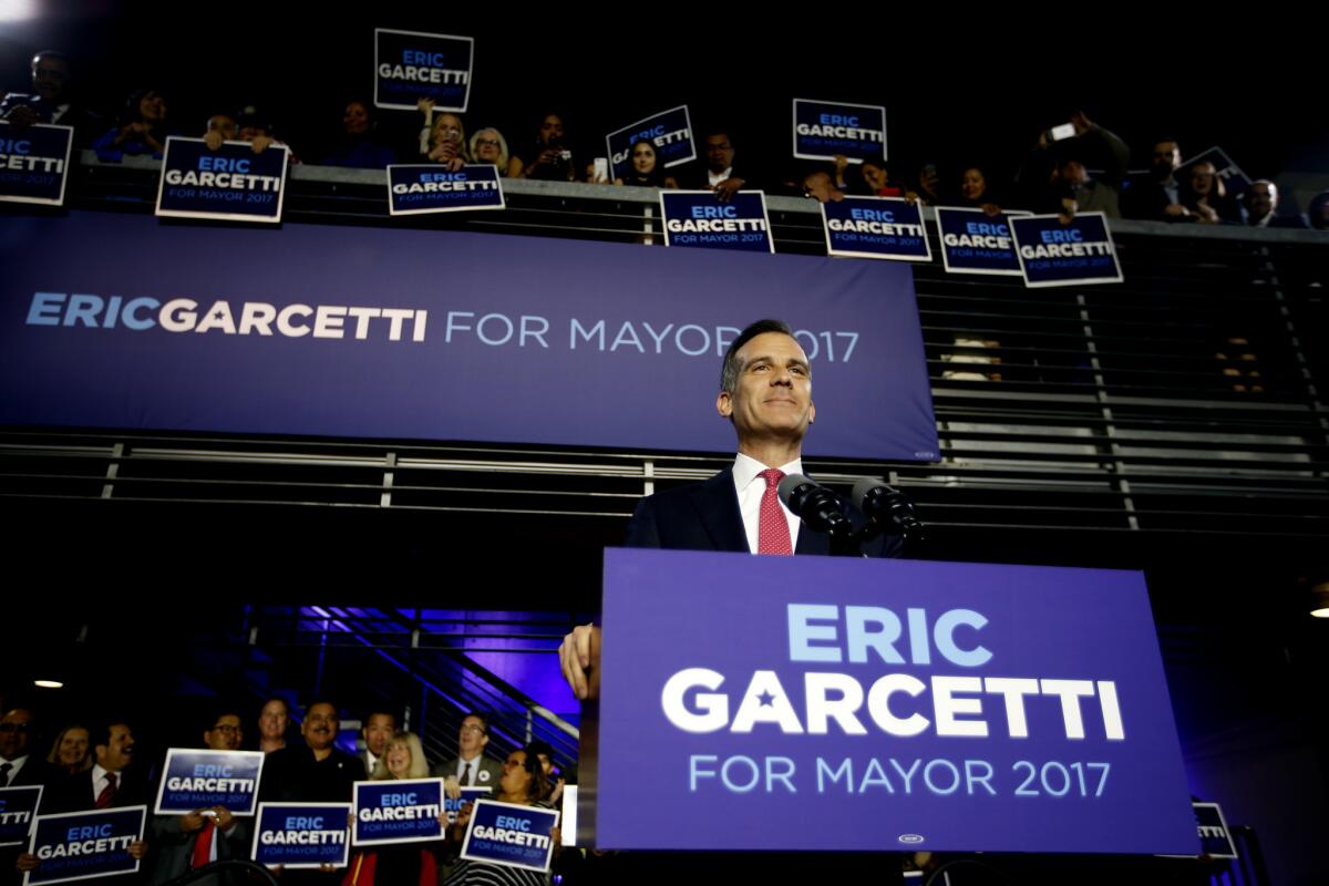 Mayor Eric Garcetti 