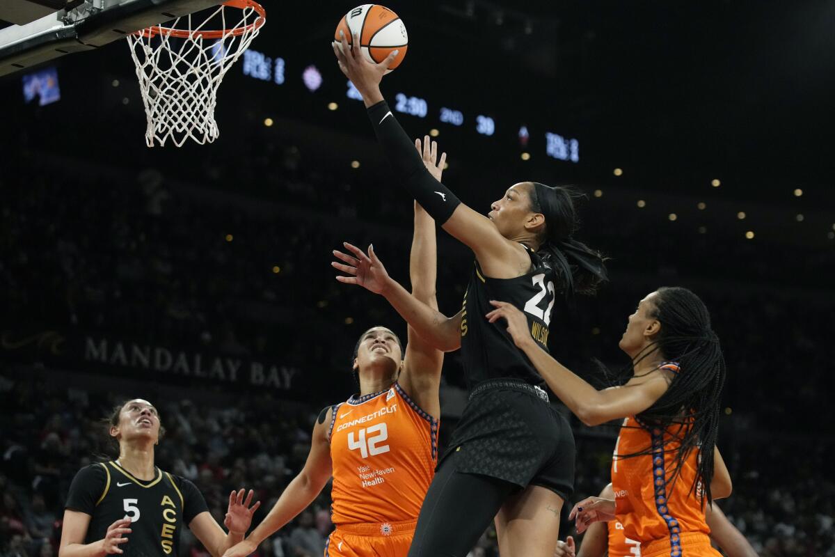 Las Vegas Aces - One of only five players in WNBA history