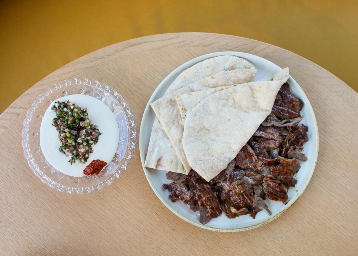 The shawarma plate at Saffy's. 