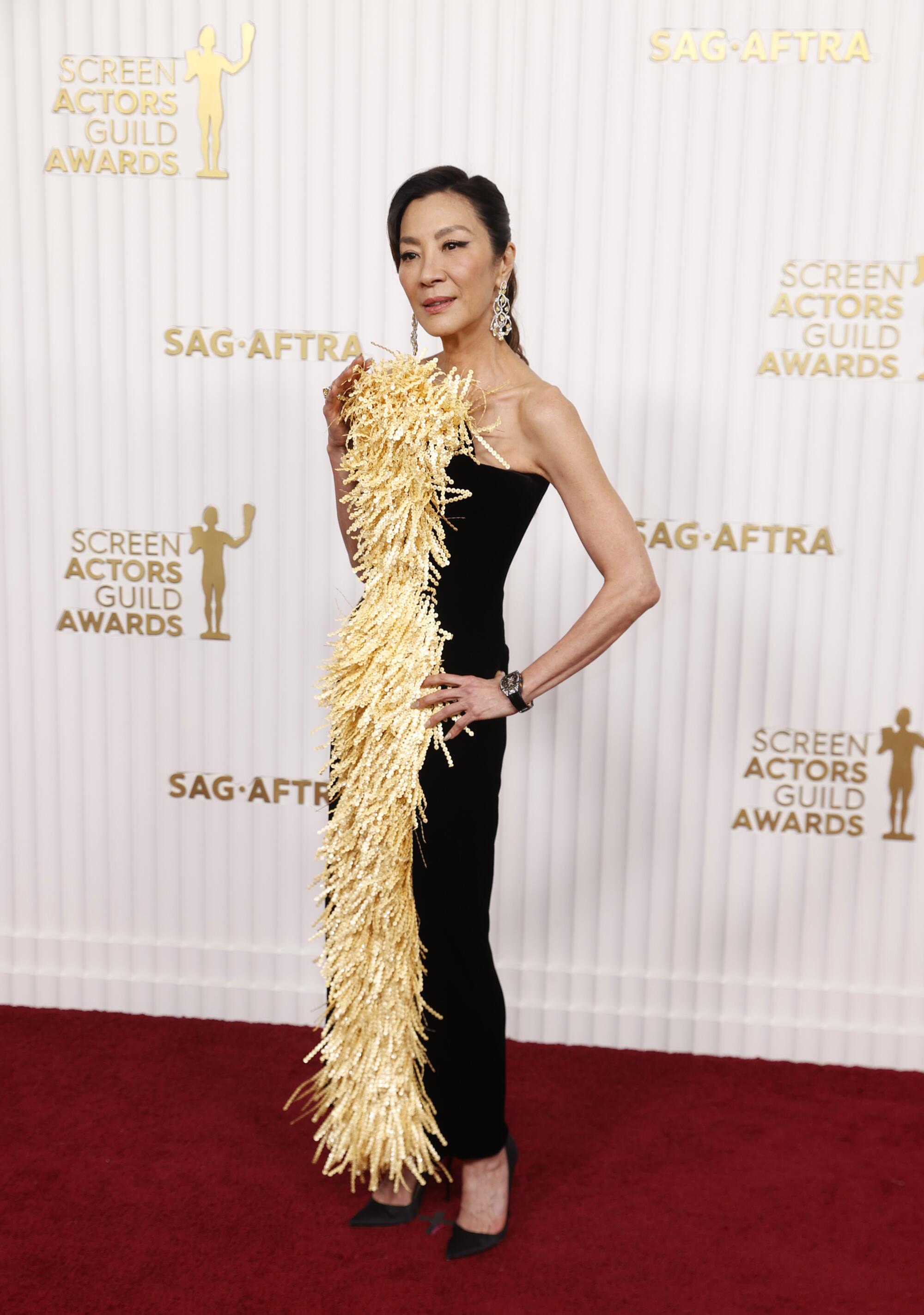 "Everything Everywhere All at Once" star Michelle Yeoh.
