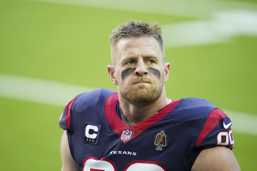 Houston Texans defensive end J.J. Watt