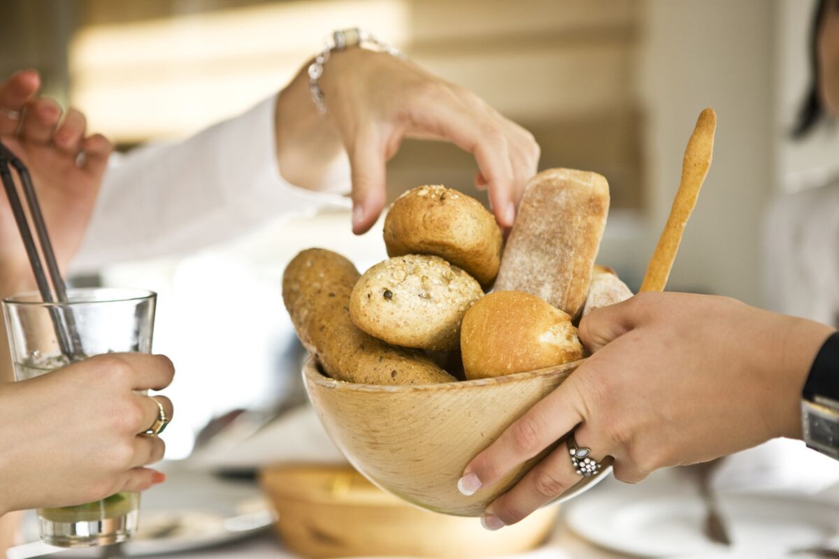 For what reason do restaurants provide free bread before your meal? (iStock)