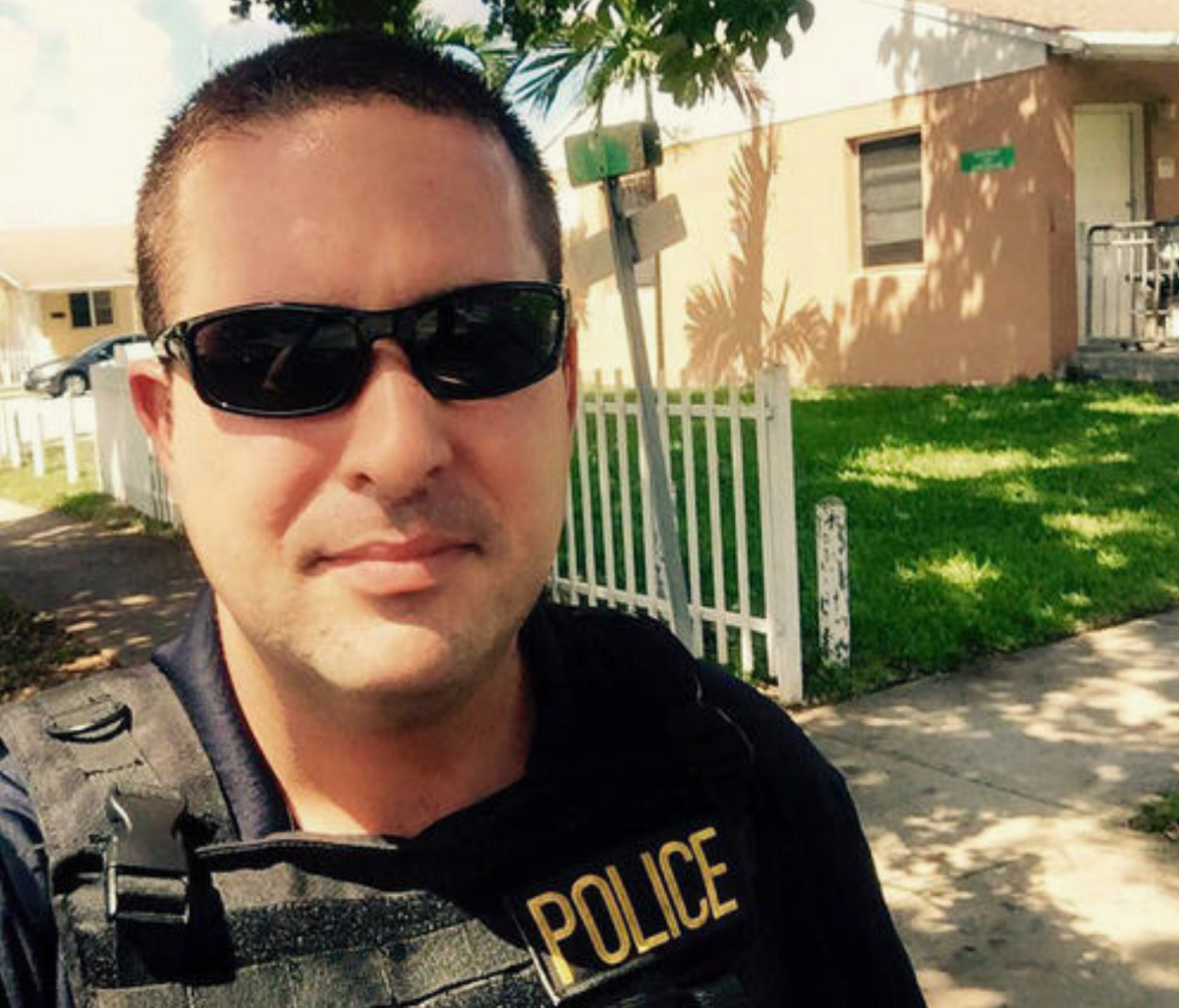 Javier Ortiz, Presidente del Sindicato de la Orden Fraternal de la Policía en Miami, Florida. Desde su página de Facebook.