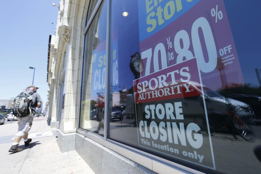 As it goes through bankruptcy proceedings, Sports Authority auctioned off customer data and other holdings.