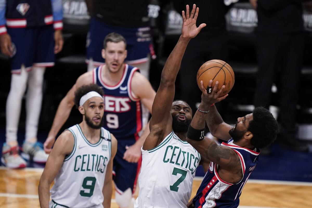 Celtics sweep Nets, advance to 2nd round of playoffs