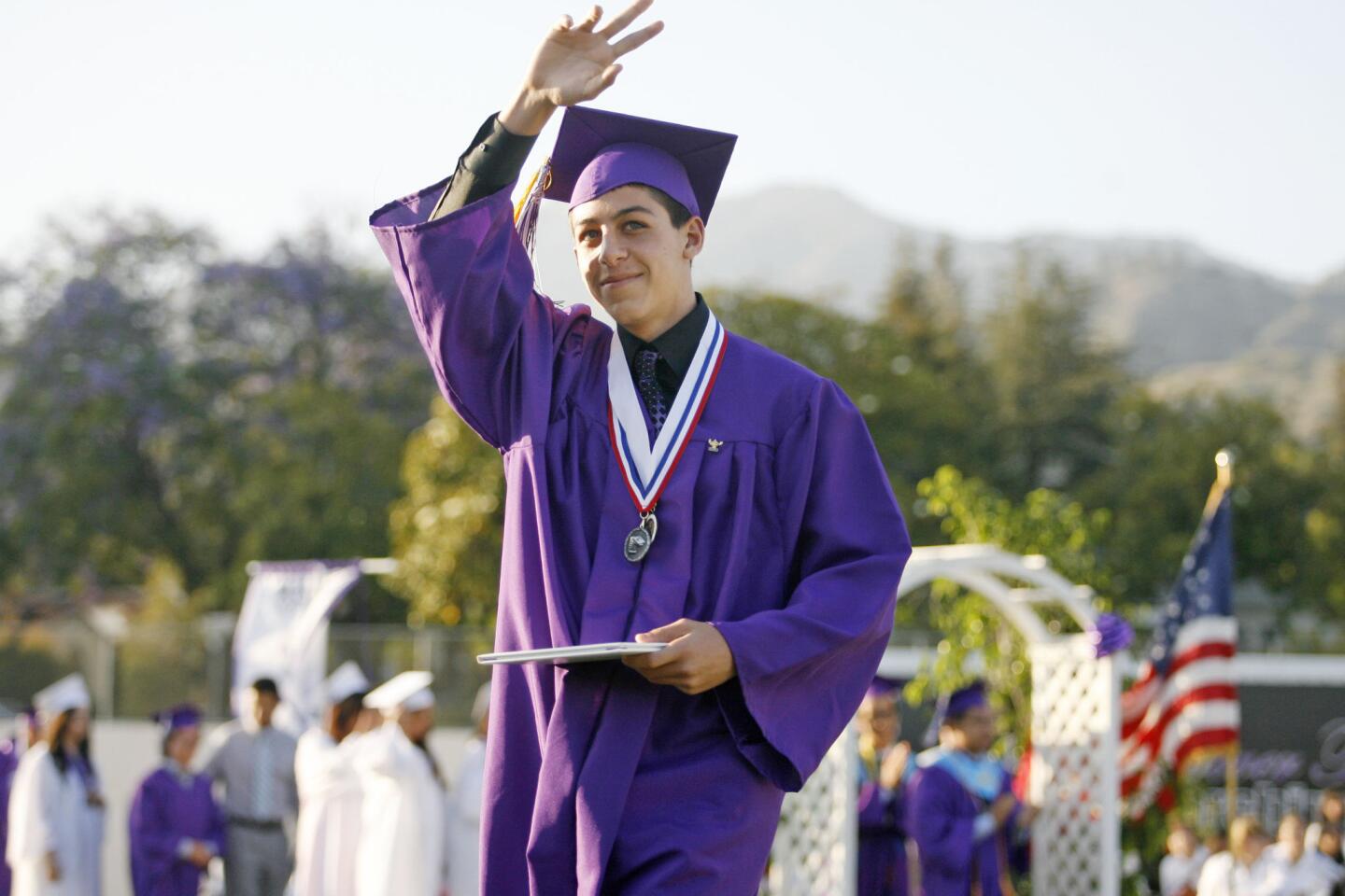 Hoover's graduation ceremony