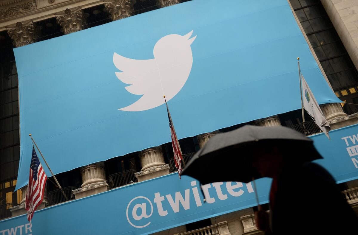 What really drives concerns about Twitter's future is its relationship with Wall Street, which demands profits and growth from a company that's still finding its way. Above, the Twitter logo at the New York Stock Exchange in 2013.