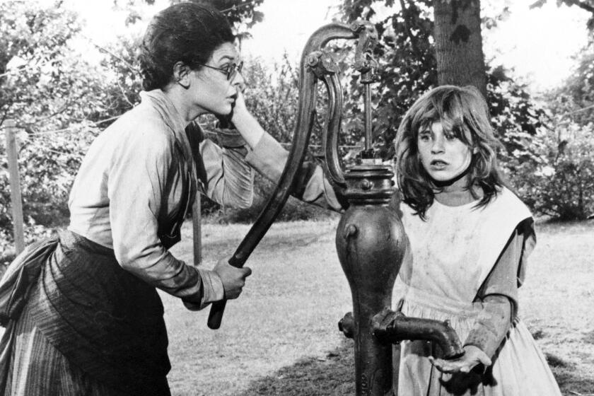 Anne Bancroft, left, and Patty Duke in "The Miracle Worker."