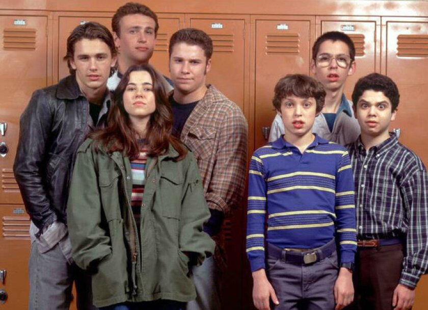 The cast of "Freaks and Geeks": Are they too expensive to reunite? (NBC-TV)