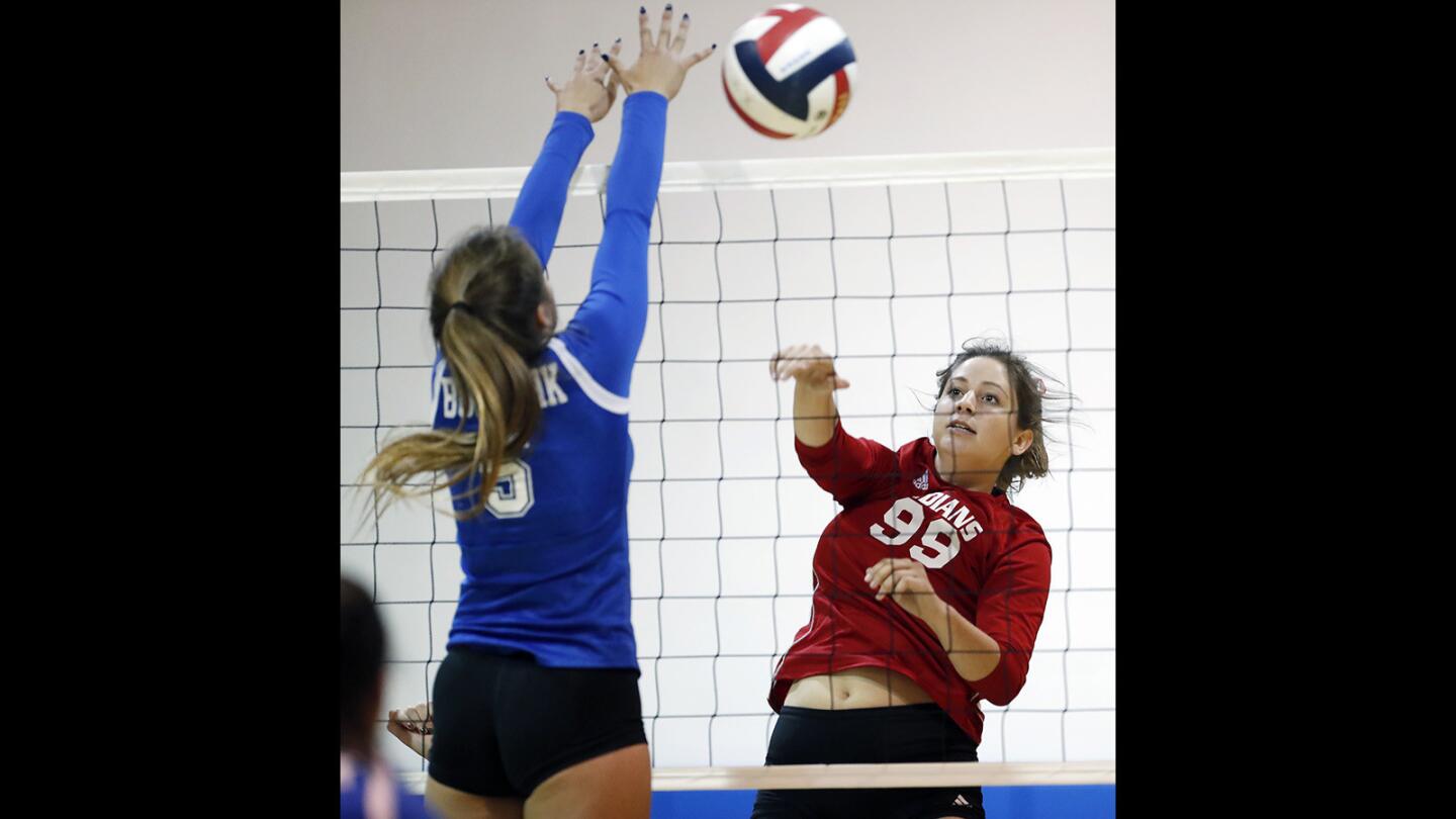 Photo Gallery: Burbank vs. Burroughs girls volleyball