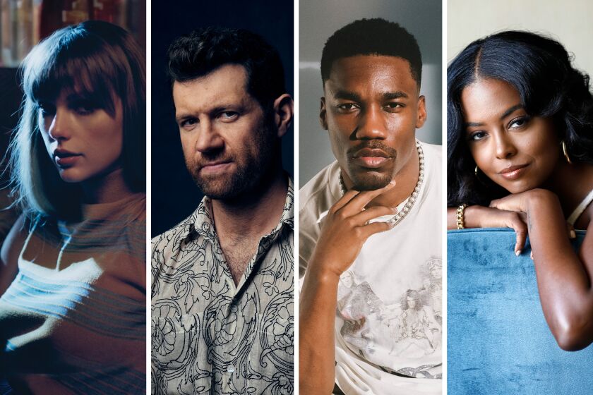 Four performers of movie songs deserving of 2023 Oscar consideration: Taylor Swift; Billy Eichner; Givéon; Adrienne Warren.