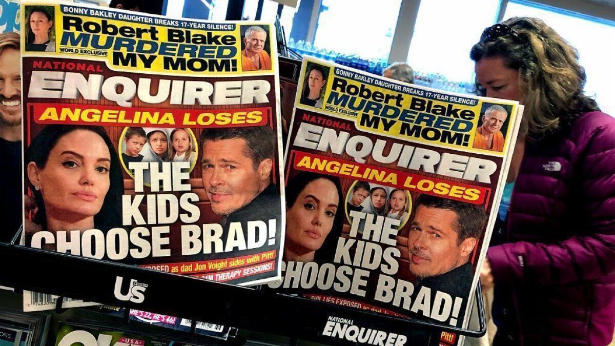 Sales of the National Enquirer, American Media's flagship, were already sliding when the COVID-19 pandemic hit.