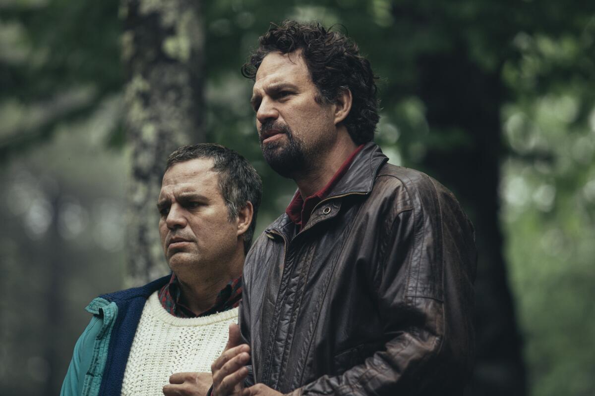 Mark Ruffalo as twin brothers Thomas and Dominick Birdsey in HBO's "I Know This Much Is True."