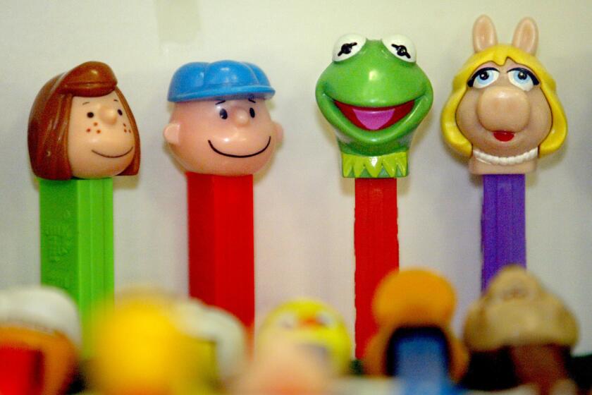A movie based on Pez candy dispensers is in the works.