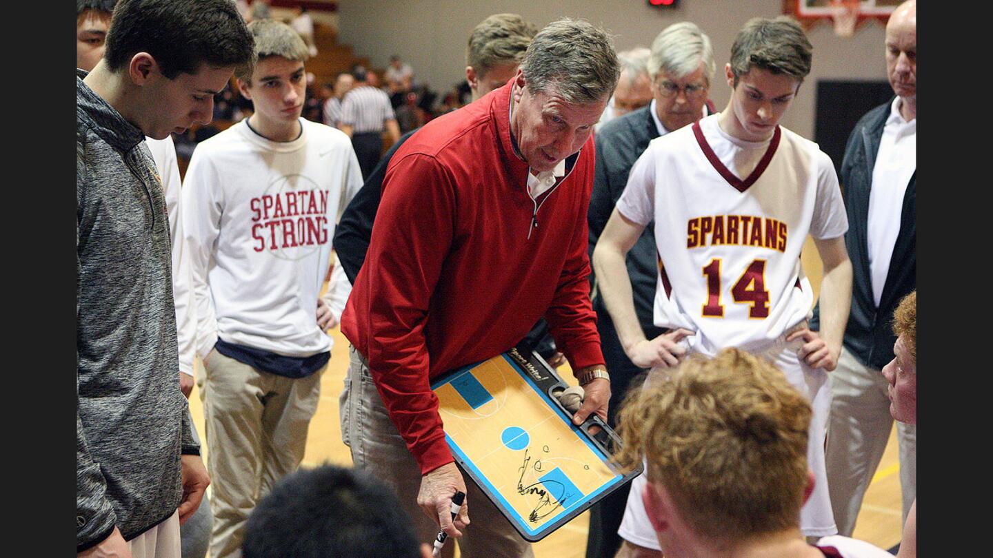 Photo Gallery: La Cañada wins second round of CIF playoff boys' basketball against San Clemente