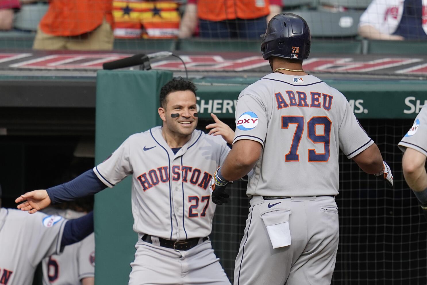 Abreu homers again, powers Astros past into 7th straight