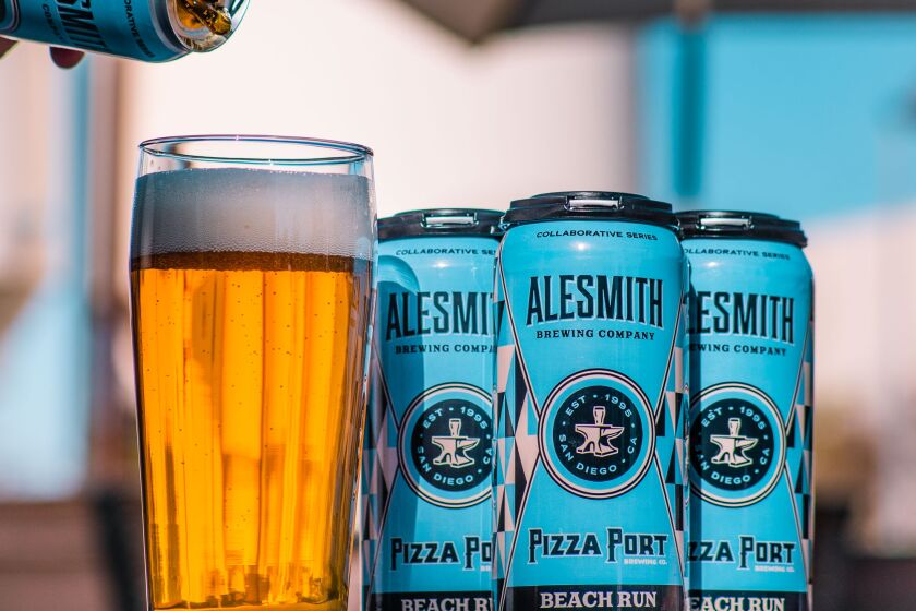 Beach Run, an IPA collab from AleSmith Brewing and Pizza Port Brewing