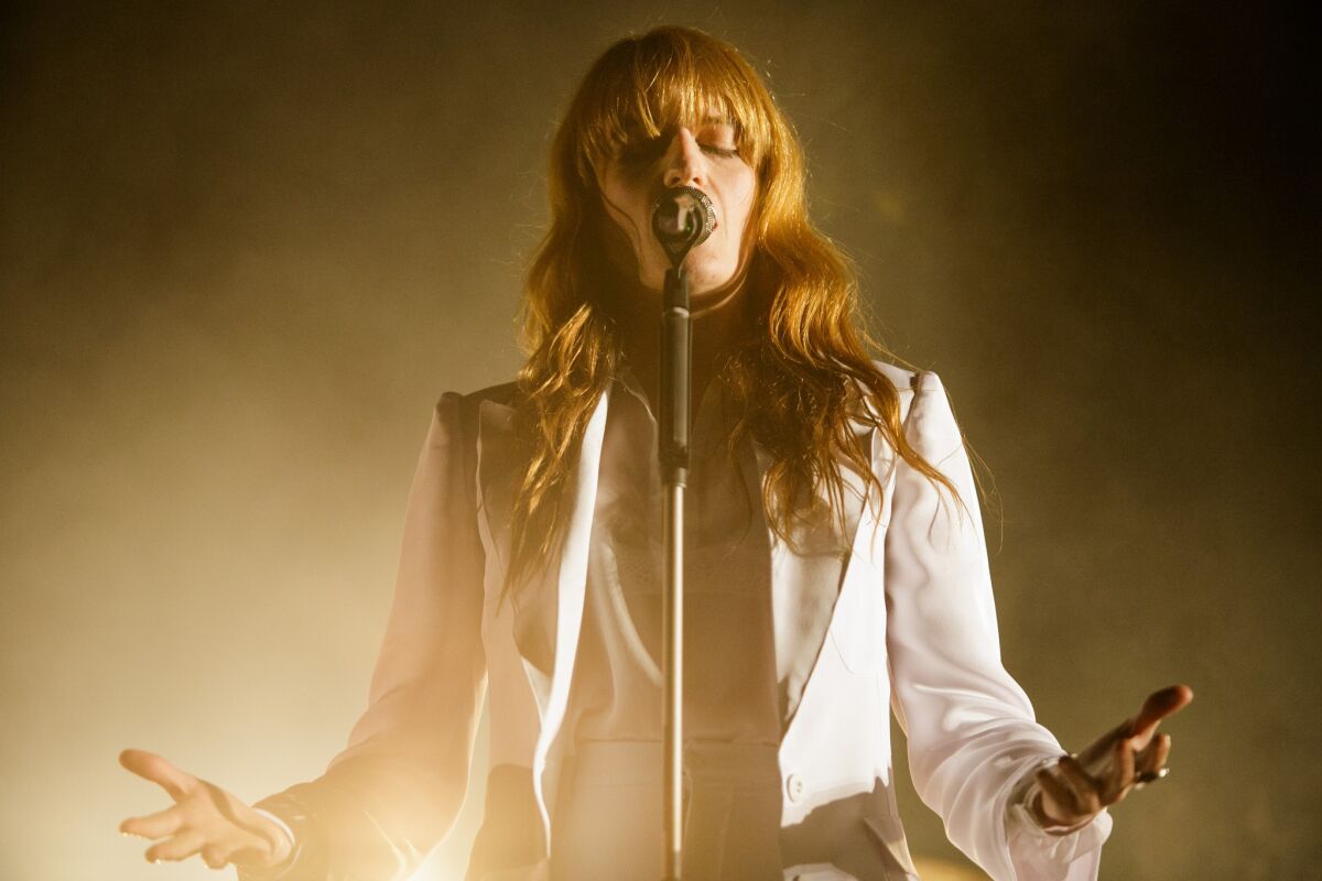 Florence + the Machine performs at Coachella.