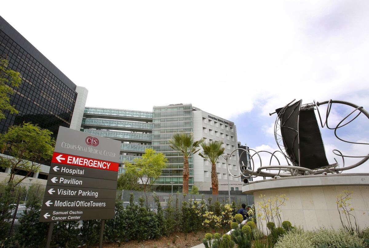 Major insurers have limited the number of doctors and hospitals available in California's new health insurance market. Cedars-Sinai Medical Center, for example, is available only on two lower-priced Health Net plans in the state-run market.