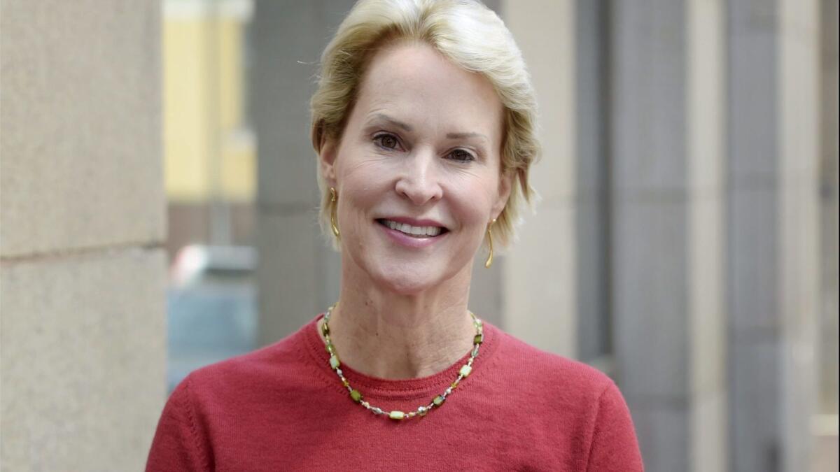 US biochemical engineer Frances Arnold, a professor of chemical engineering at Caltech and resident of La Cañada Flintridge learned Wednesday she has won the Nobel Prize for chemistry. Above, she's shown after winning the Millennium Technology Prize 2016 in Helsinki.