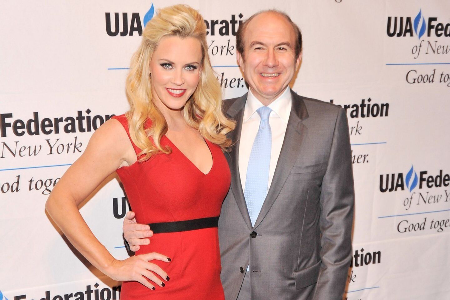 Putting her comedic skills to the test, McCarthy began hosting "The Jenny McCarthy Show" on VH1. It was a pop-culture talk show featuring guests such as Nicole "Snooki" Polizzi, Lil Jon and Bar Refaeli. McCarthy is shown here with Philippe Dauman, chief executive of Viacom Inc.