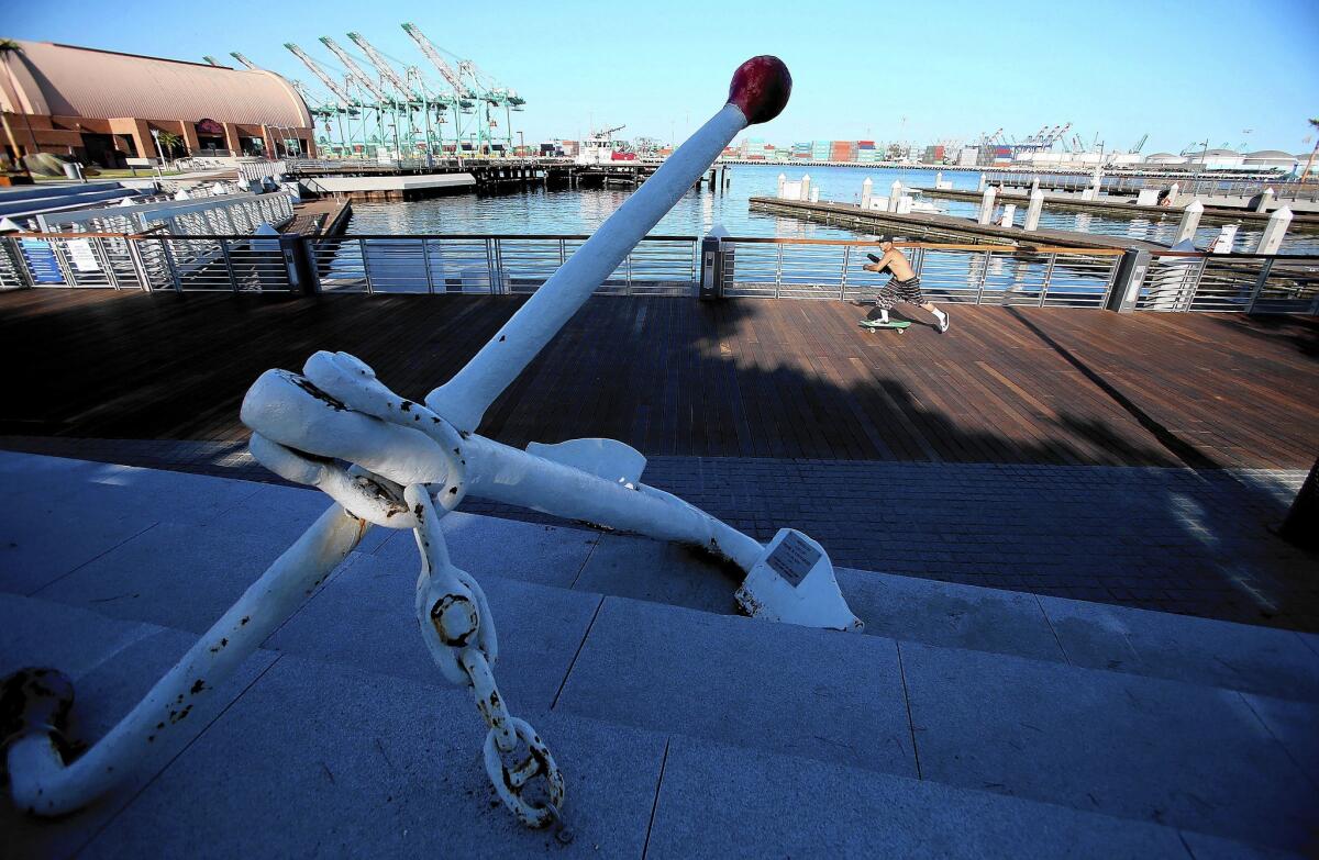 Moving away from its industrial roots, the Port of Los Angeles waterfront in San Pedro is in the midst of revitalization.