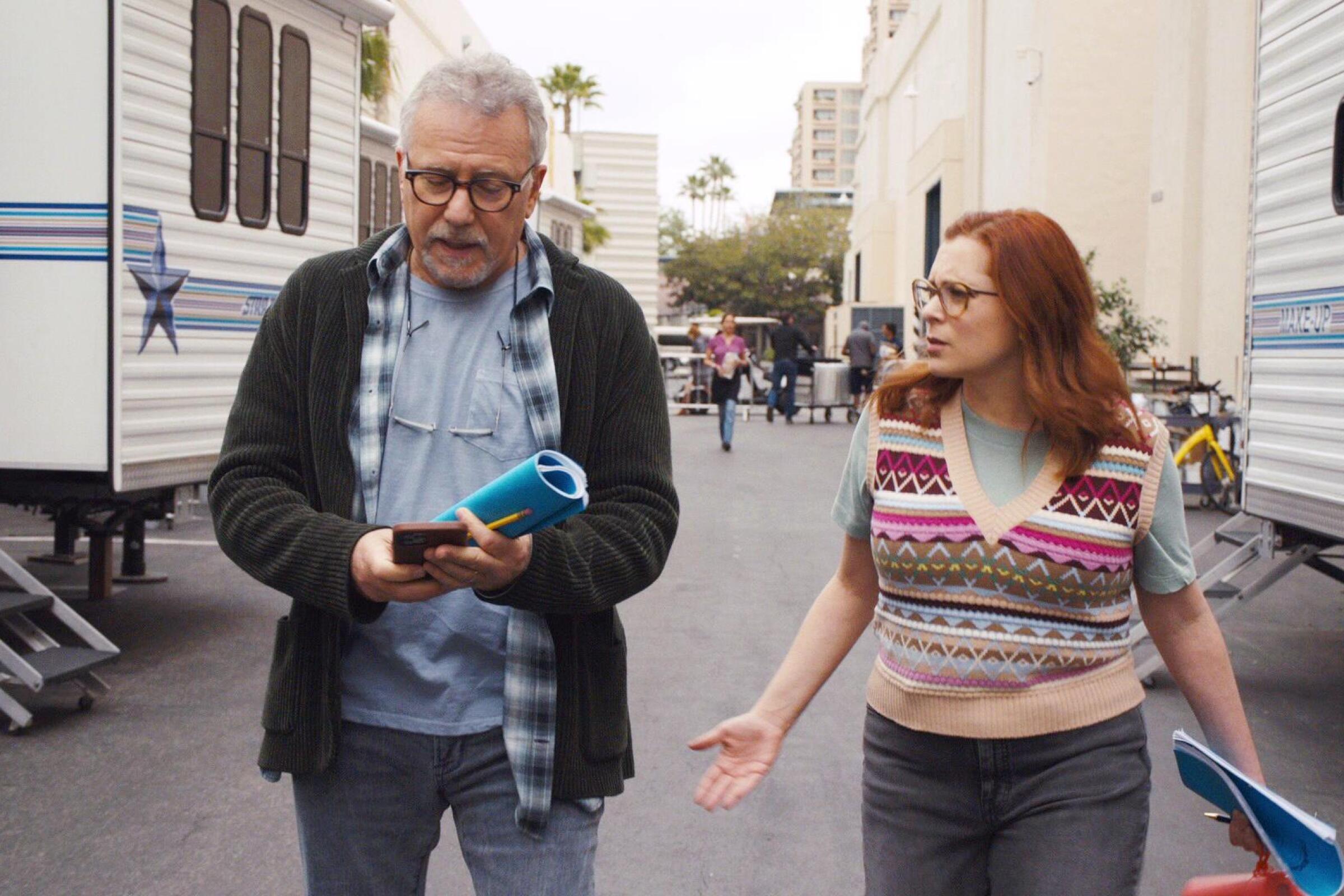 Paul Reiser and Rachel Bloom co-star in "Reboot," a new Hulu comedy series