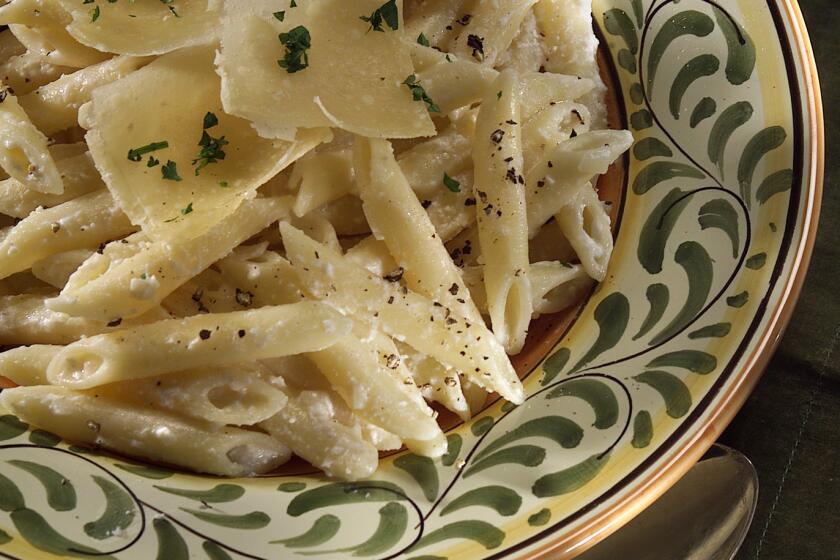 Pasta for two.