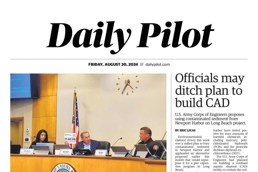 Front page of the Daily Pilot e-newspaper for Friday, Aug. 30, 2024.