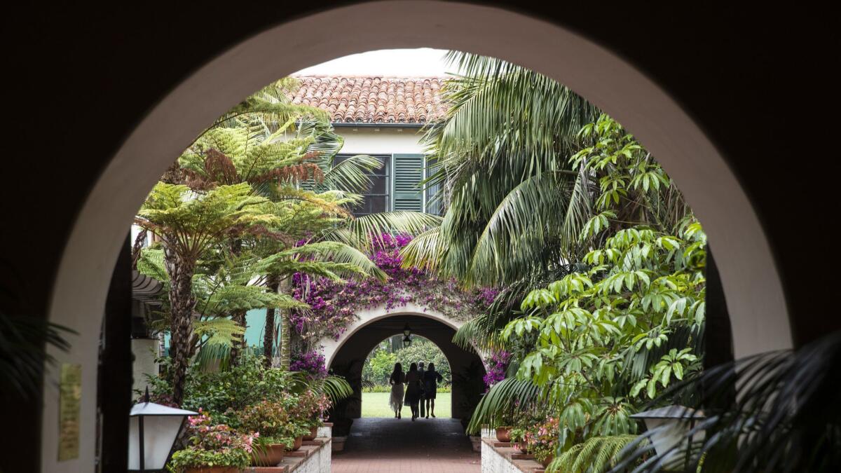 The Bilt is back: Spanish Colonial Revival architecture at the Four Seasons Resort the Biltmore Santa Barbara.
