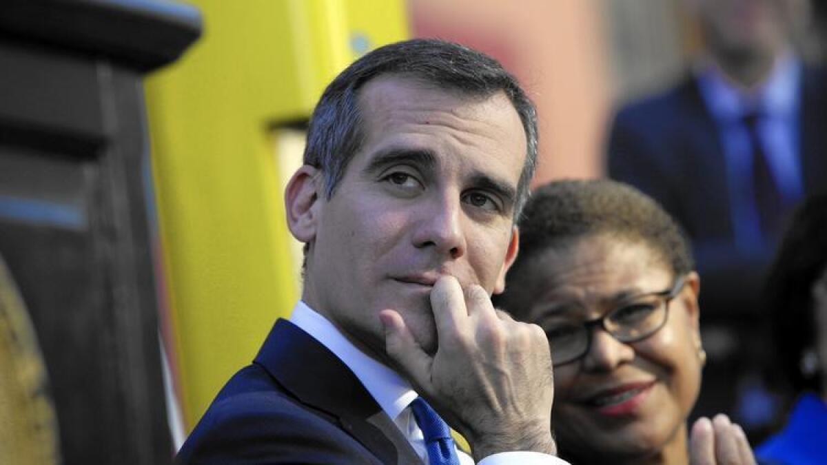 Mayor Eric Garcetti