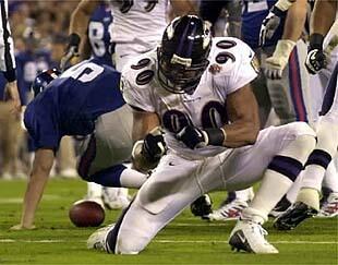 Super Bowl XXXV: Ravens vs. Giants