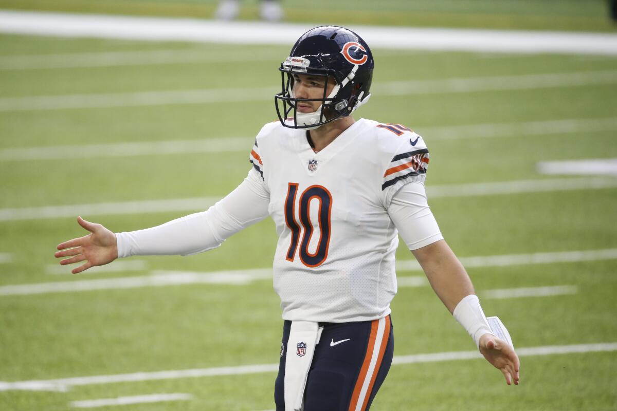 Mitchell Trubisky, Bears' offense suddenly thriving - The San Diego  Union-Tribune